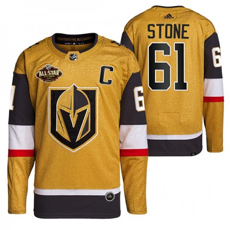 Camisola Vegas Golden Knights Mark Stone 61 2022 NHL All-Star Gold Authentic - Homem